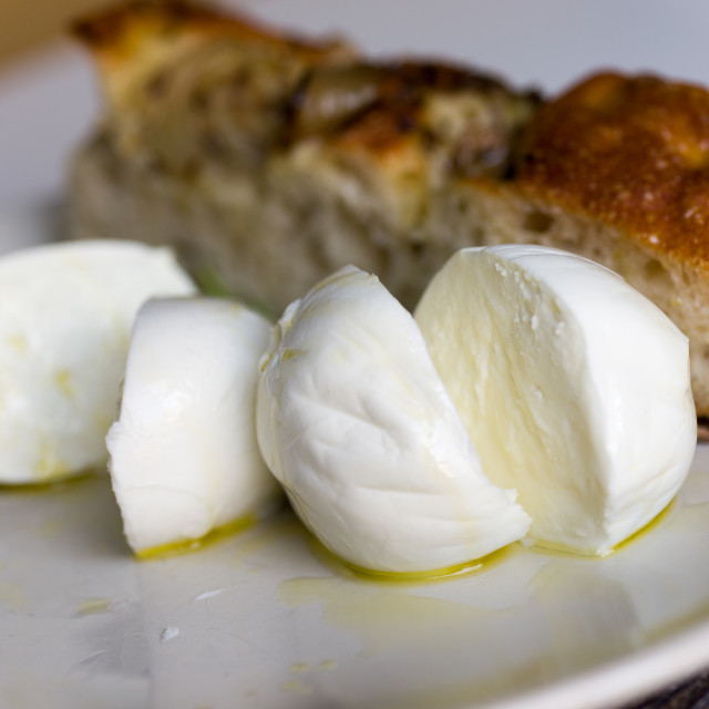 "Buffalo Mozzarella" stock image