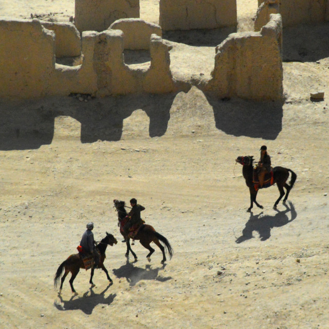 "Buzkashi Riders" by Keith MacIntosh FRGS - $12.28 "Buzkashi Riders" stock image