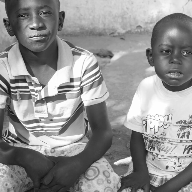 "Children Of Gambia" stock image