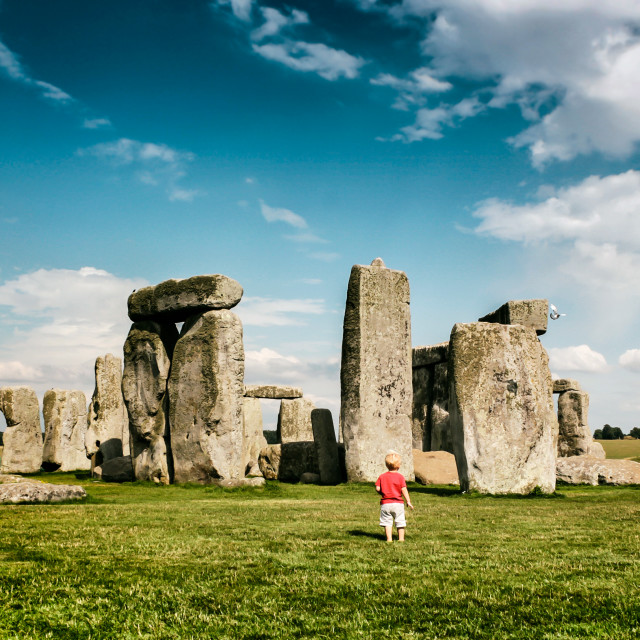 "Looking for the Past" stock image