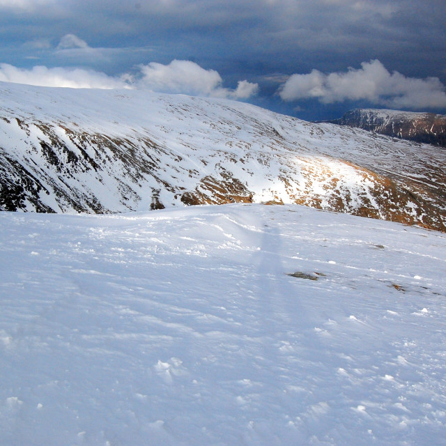 "Winter Shadow" stock image