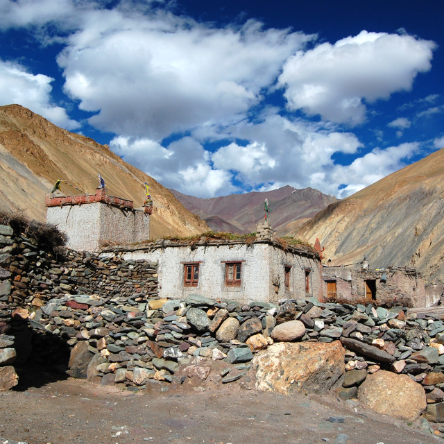 "Ladakhi Skies" stock image