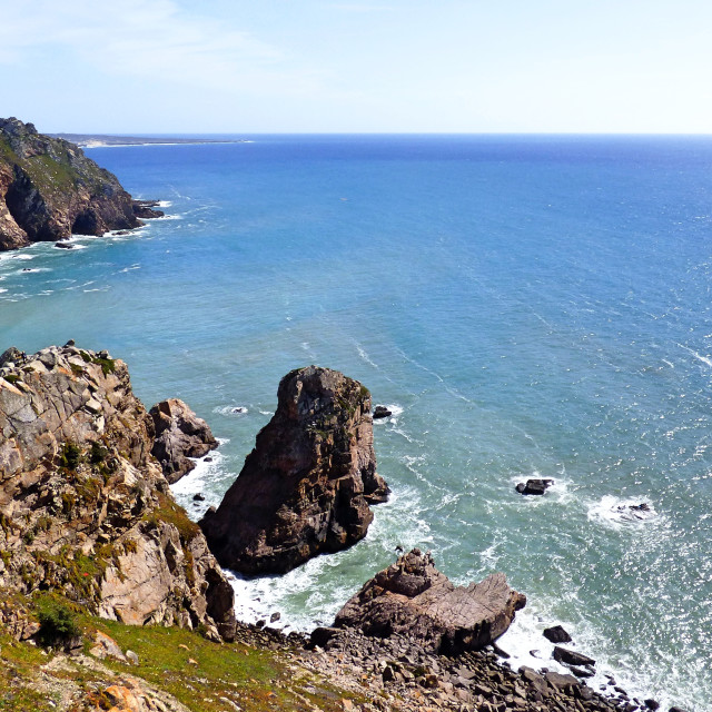 "Landescape and Sea" stock image