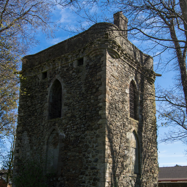 "Stanecastle Keep" stock image