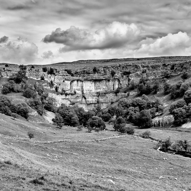 "Malham Cove" stock image