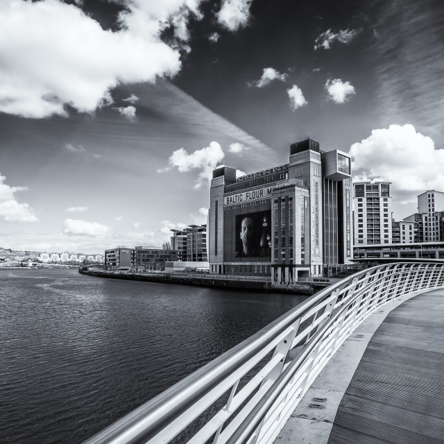 "The Baltic Centre, Newcastle uopn Tyne" stock image