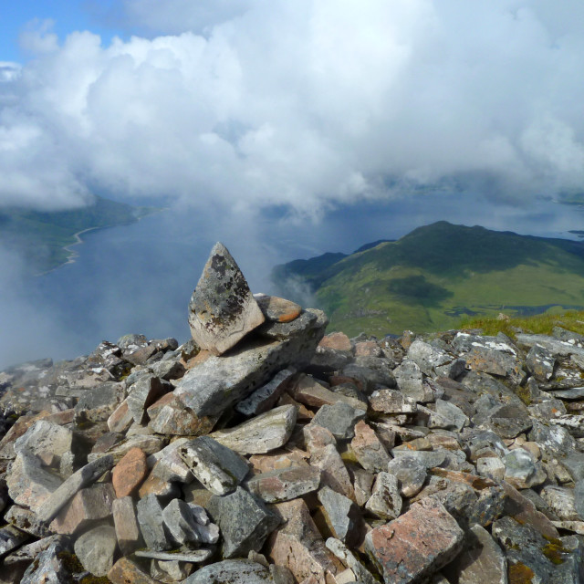 "Cairn" stock image