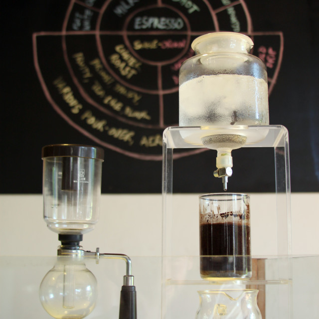 "Cold Brew Drip Coffee" stock image