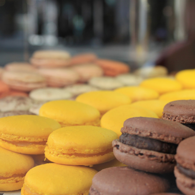 "Macarons" stock image