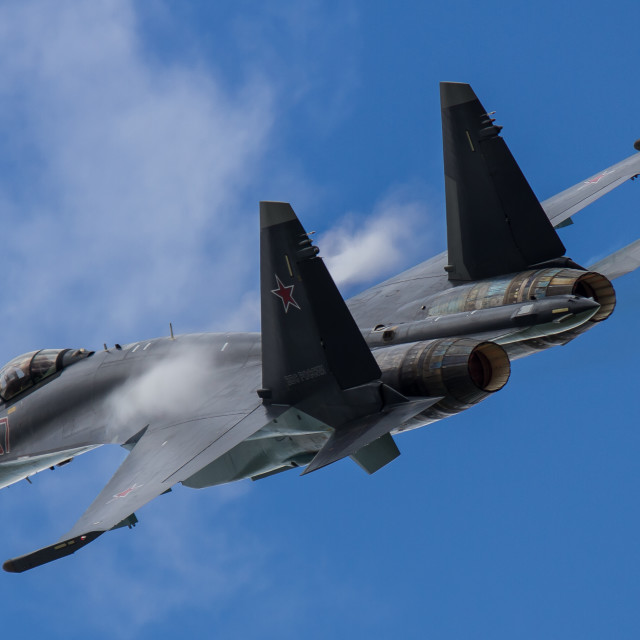 "Su-35 Flanker" stock image