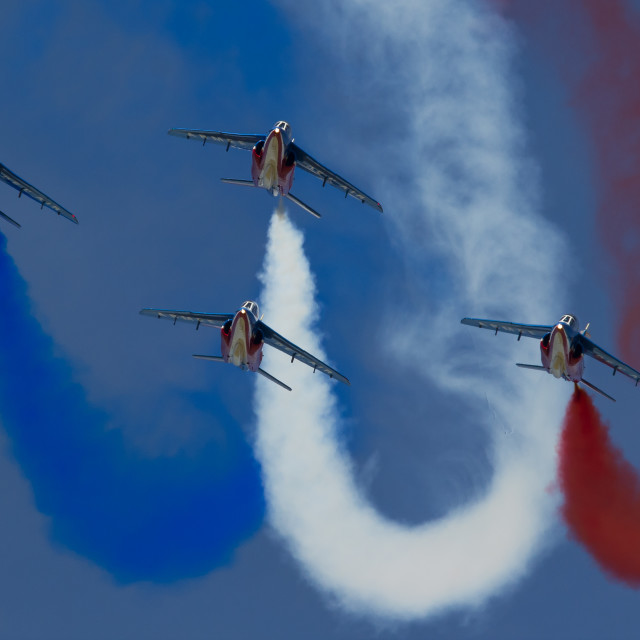 "Patrouille de France" stock image