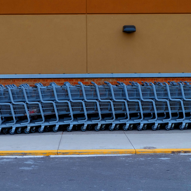 "Shopping Carts" stock image