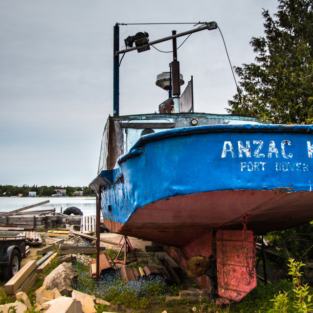 "Anzac k - Shipwreaked" stock image