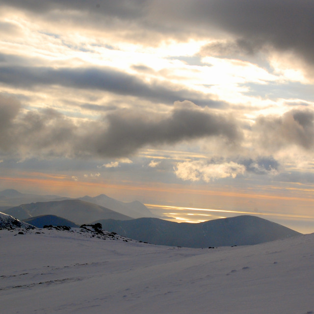 "Evening in Snowdonia" stock image