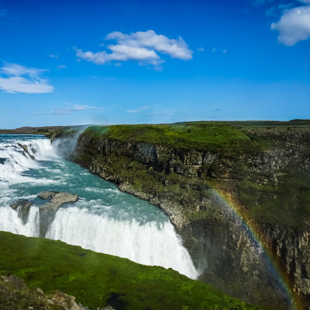 "gullfoss" stock image