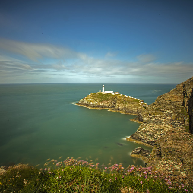 "Lighthouse, Coastal Guardian." stock image