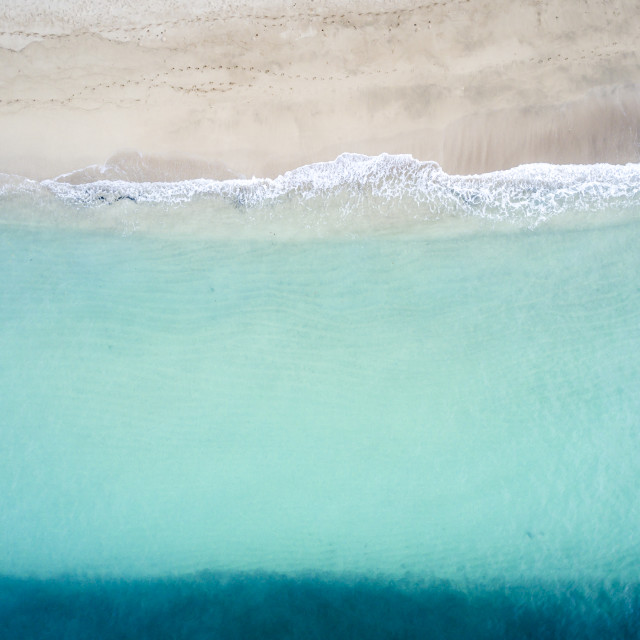 "Aerial beach" stock image