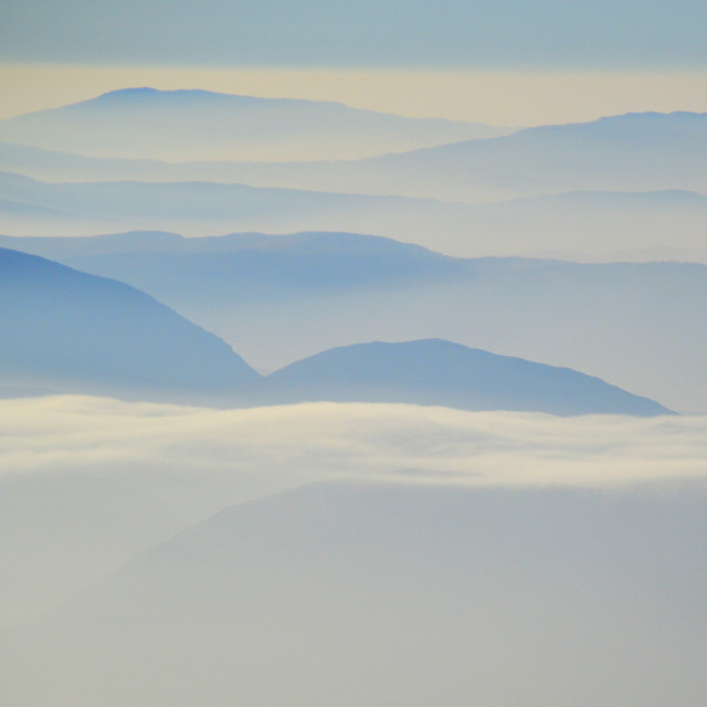 "Blue and White" stock image