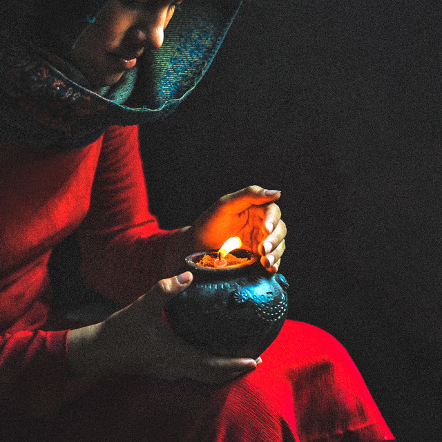 "CHAMPA GIRL" stock image