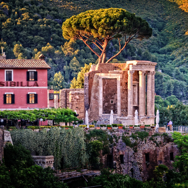 "Tivoli, Italia" stock image