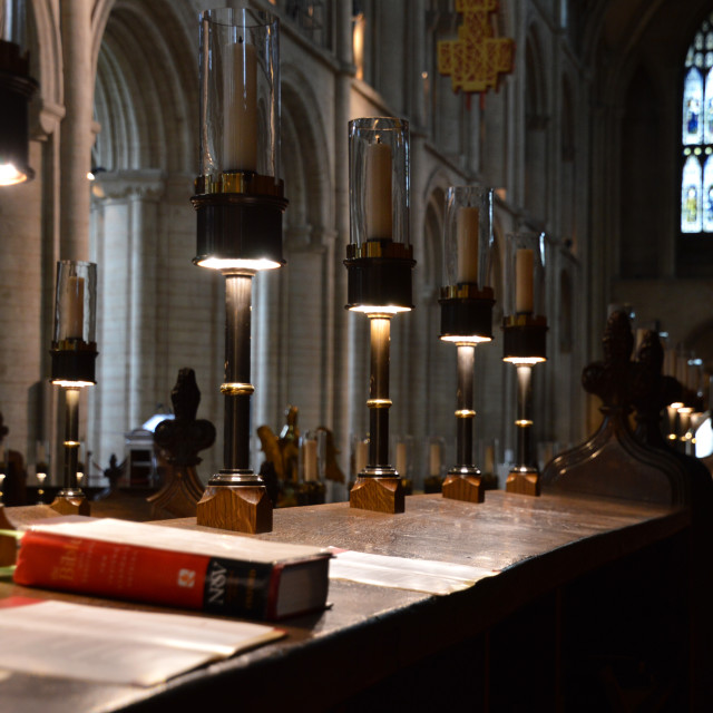 "Waiting for the choir." stock image