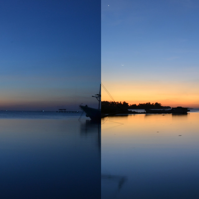 "Boats Jepara" stock image