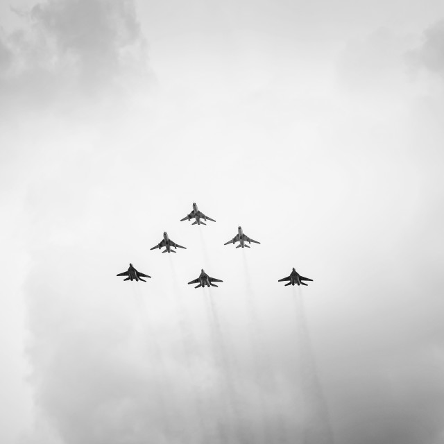 "Jet fighters" stock image