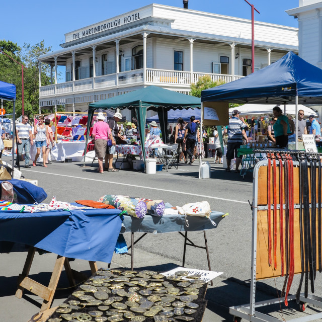 "Street market" stock image