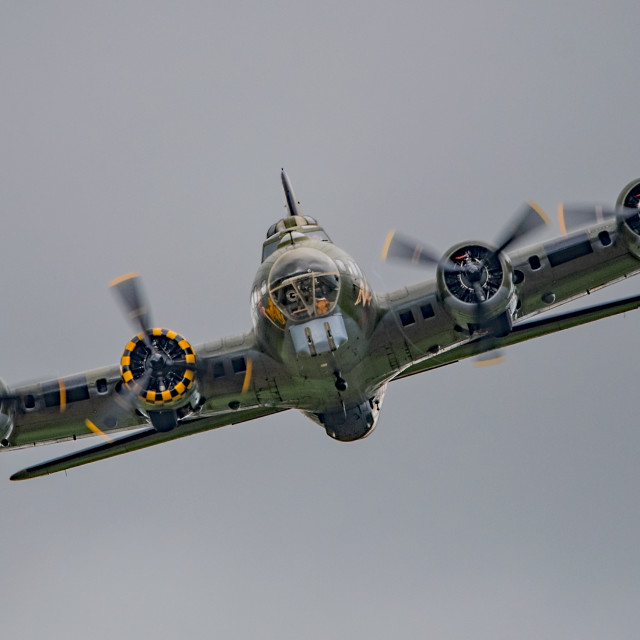 "Boeing B-17 Flying Fortress." stock image