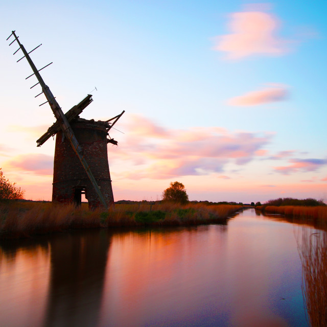 "Brograve Mill" stock image