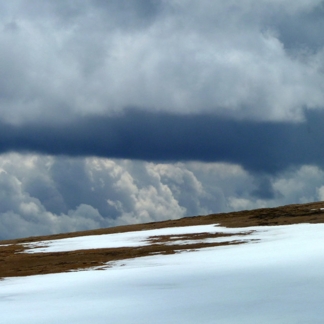 "White Peak" stock image