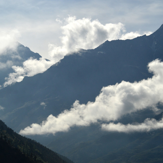 "Lahaul Morning" stock image