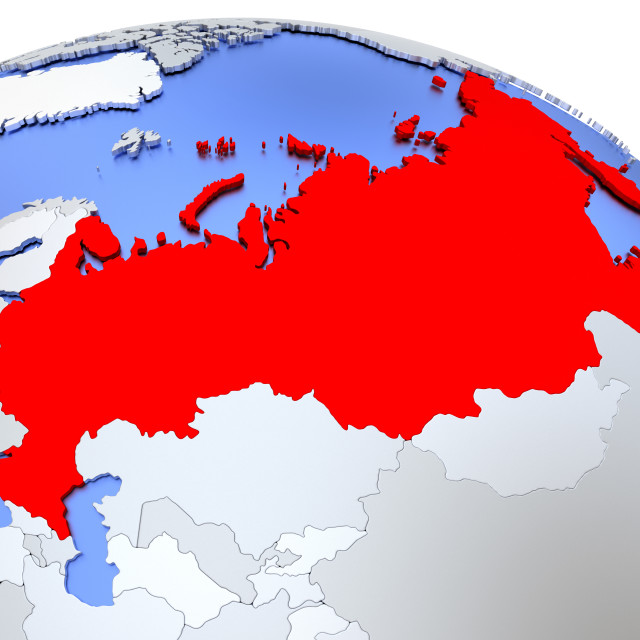 Карта россии на глобусе картинки