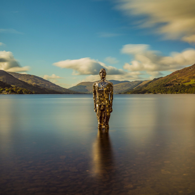 "St Fillans" stock image