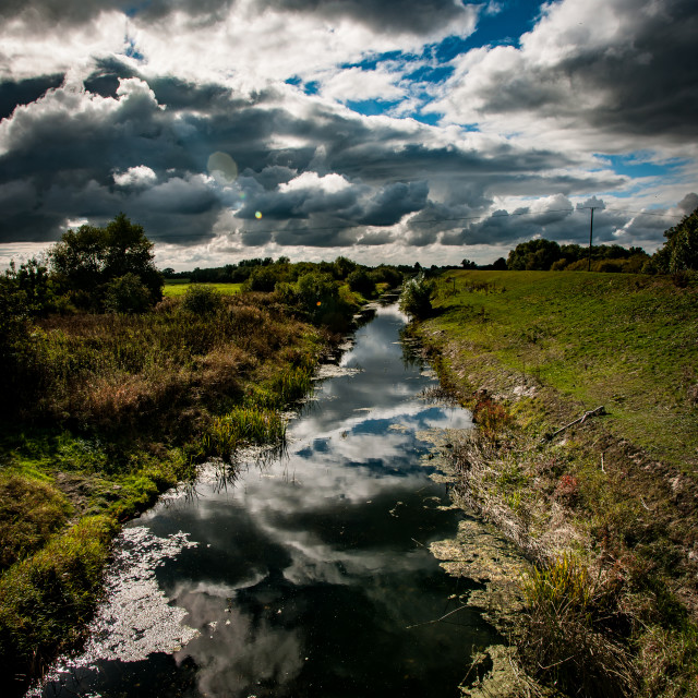 "Water course" stock image