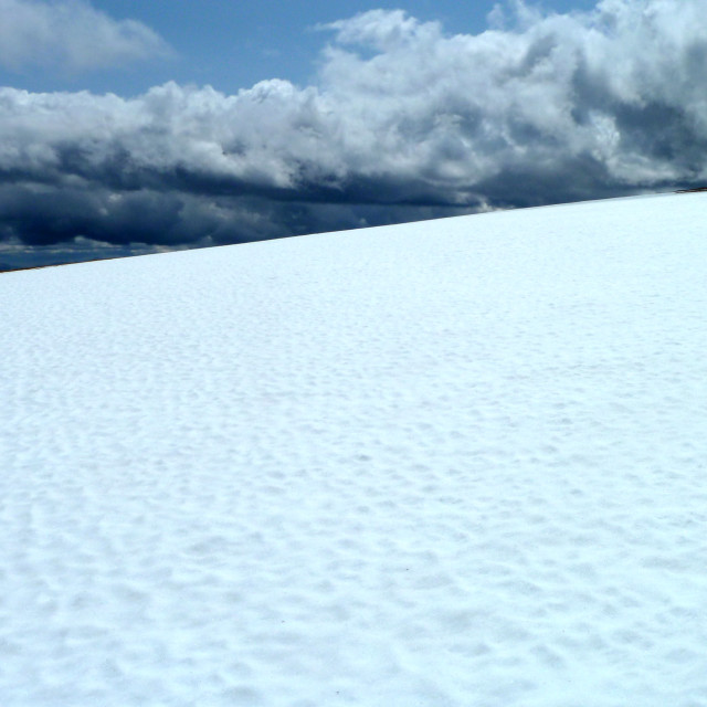 "Spring Snow" stock image