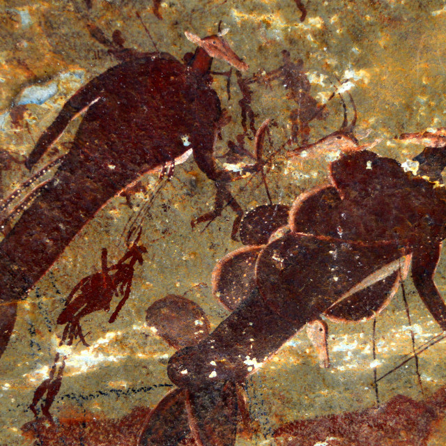 "Hunters" by Keith MacIntosh FRGS - $12.22 "Hunters" stock image