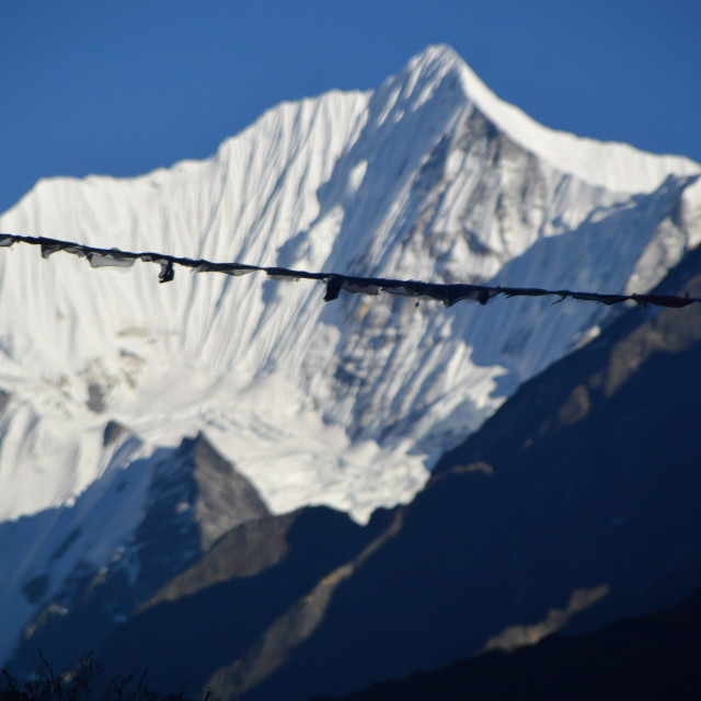 "Fluted Peak" stock image