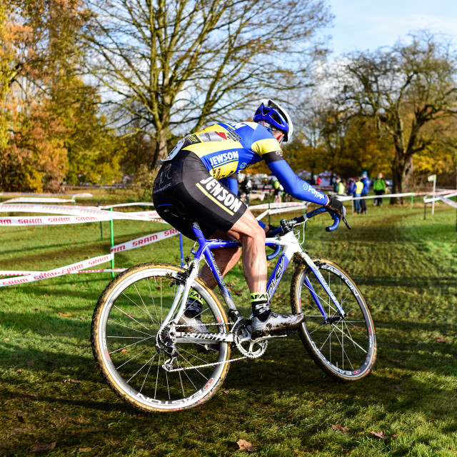 "Cyclo-Cross Event Derby,UK." stock image