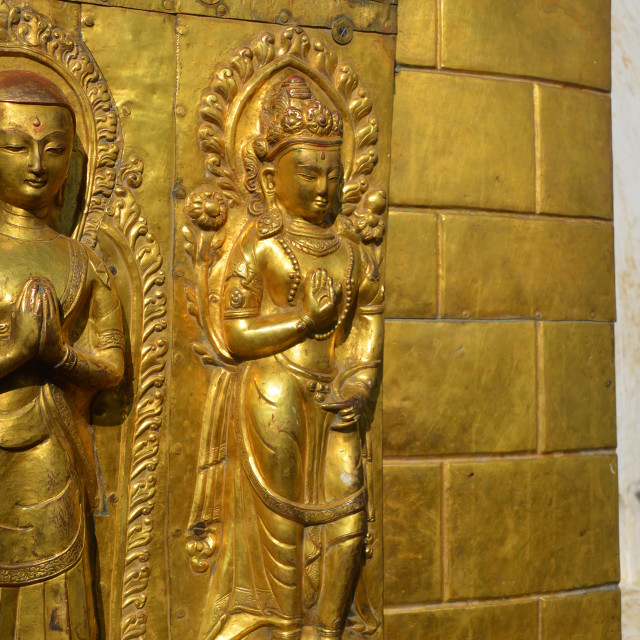 "Two Deities" by Keith MacIntosh FRGS - $12.16 "Two Deities" stock image