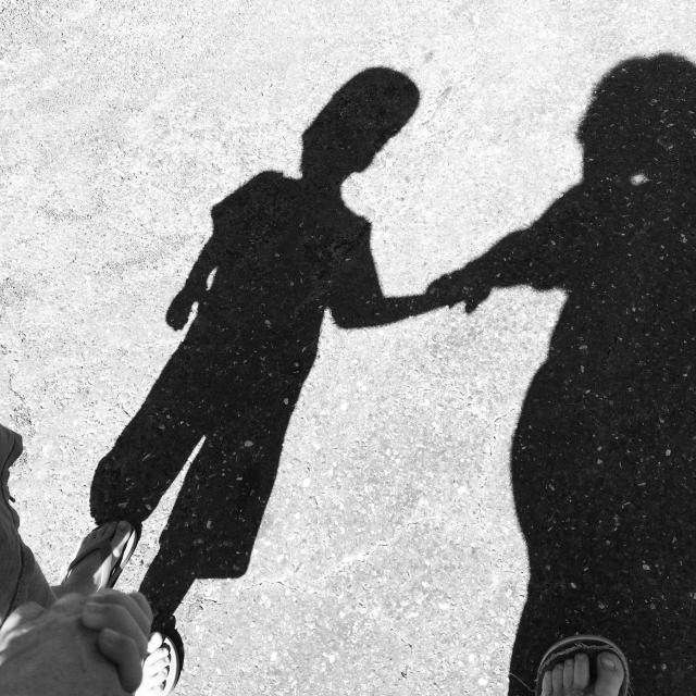 A Boy S Shadow Holding Hands With His Mom S Shadow License Download Or Print For 31 00 Photos Picfair