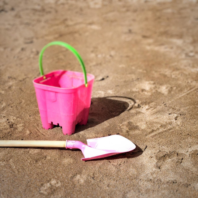 "Bucket and spade" stock image