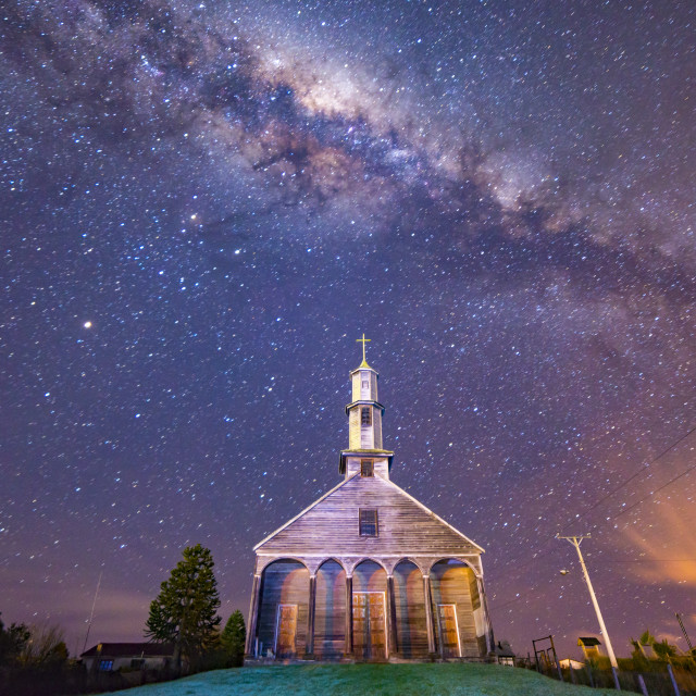 Under the church. The Church Starfish.