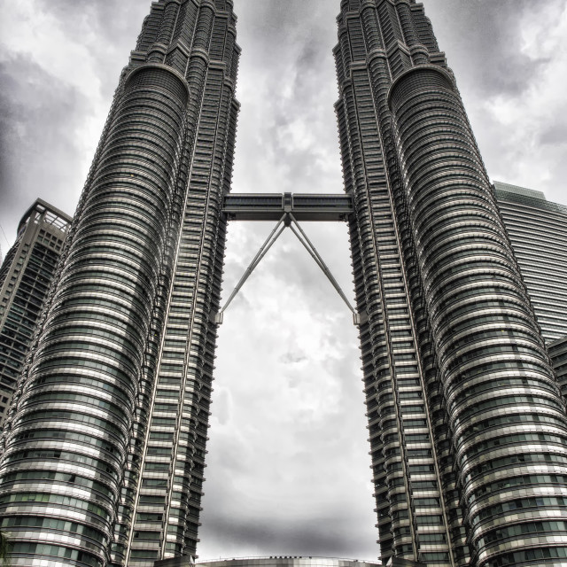 "Petronas Towers" stock image