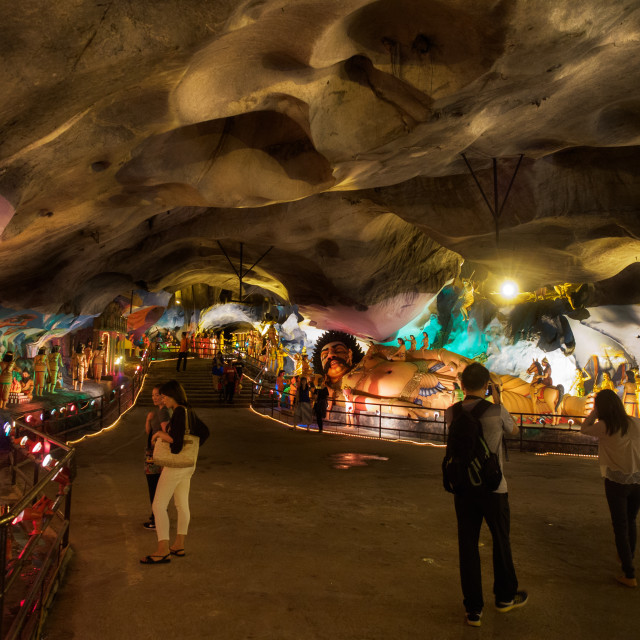 "Ramayana (Batu) Caves" stock image