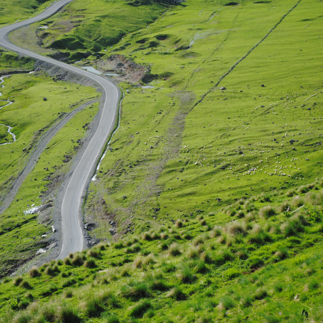 "Georgian Mountain Road" stock image