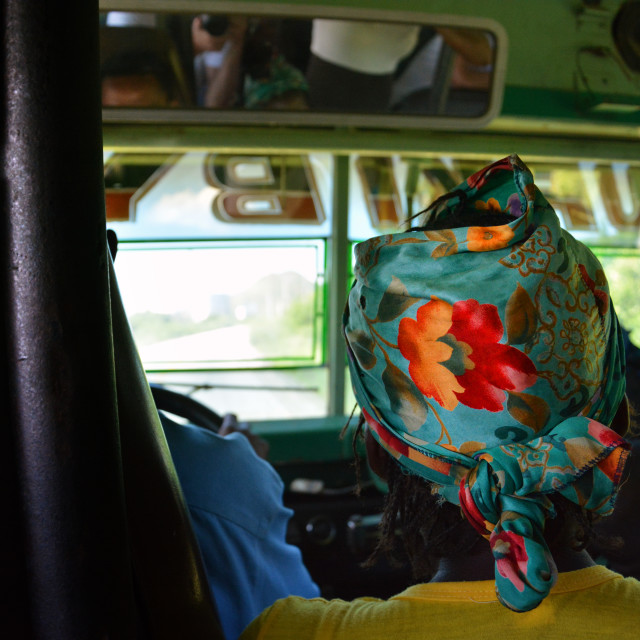 "On the Bus" stock image