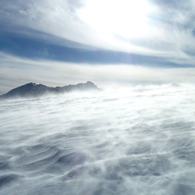 "Alpine Winds" stock image