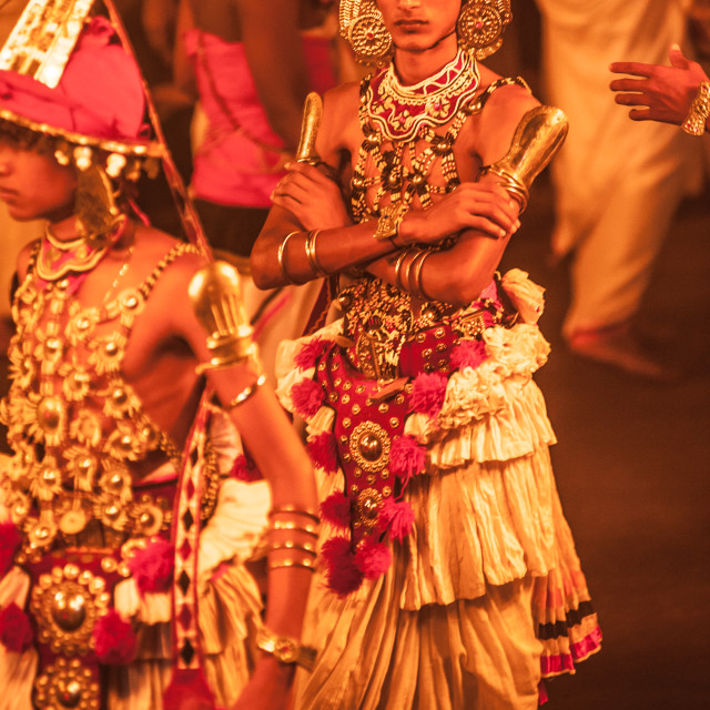 "Kandy Esala Perahera festival in Sri Lanka" stock image