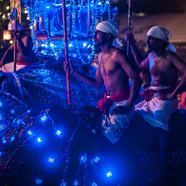 "Kandy Esala Perahera festival in Sri Lanka" stock image